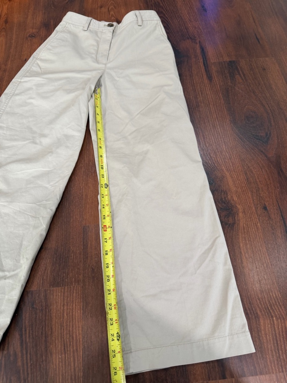 NWT Aritzia Wilfred Free Ascendant Pants Light Birch Cream Women Sz 2 Wide Leg - Picture 11 of 14